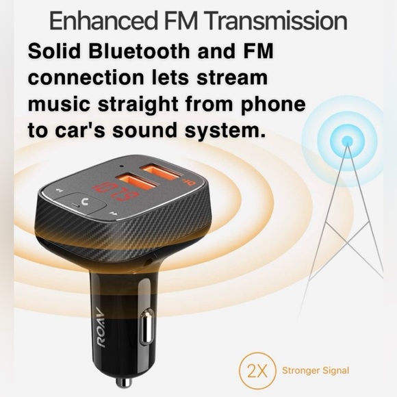 Anker Roav Smart Charge with Bluetooth FM Transmitter (NEW) - Picture 2 of 10